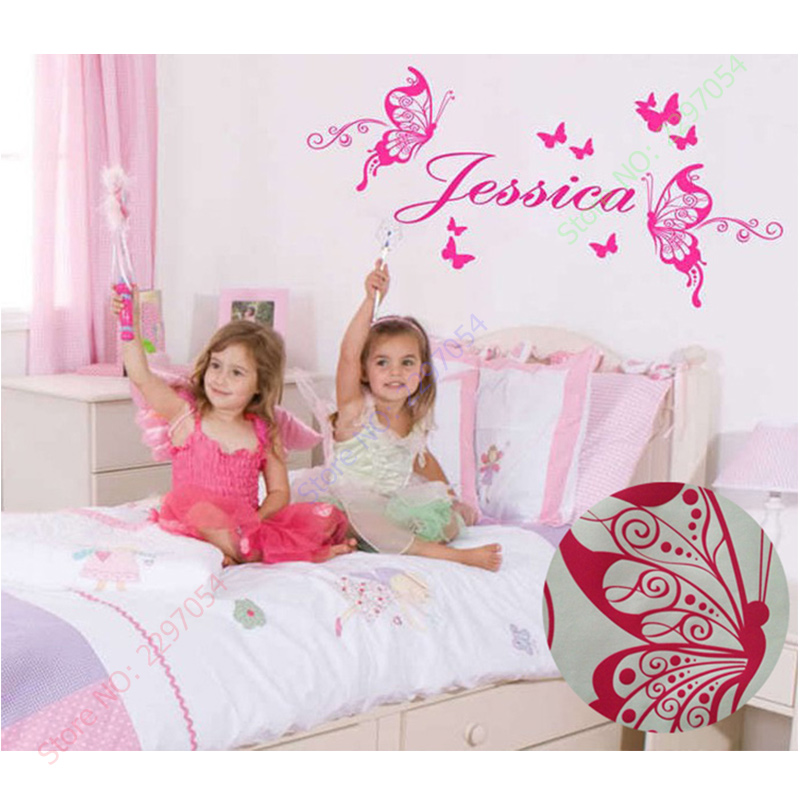Nowe motyle spersonalizowana n – Baby Nursery Decor Girl recenzja i cena