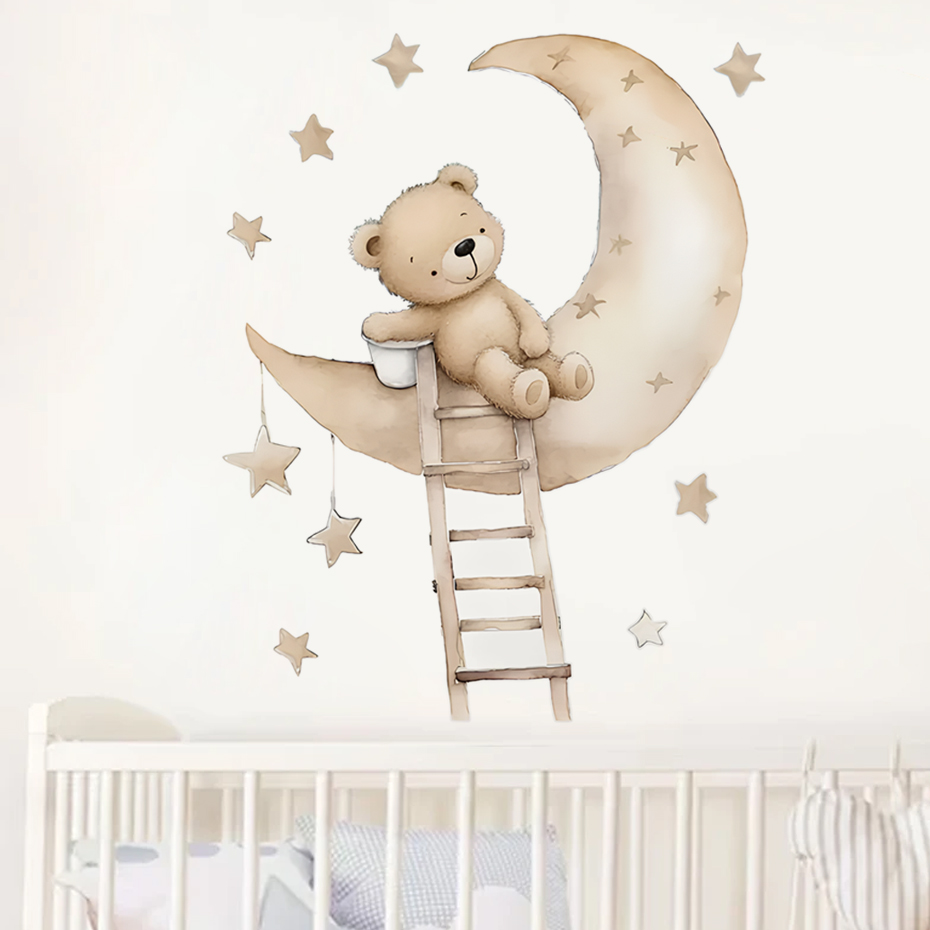 Słodki Miś Gwiazda Chmura Nakl – Baby Nursery Boy recenzja i cena