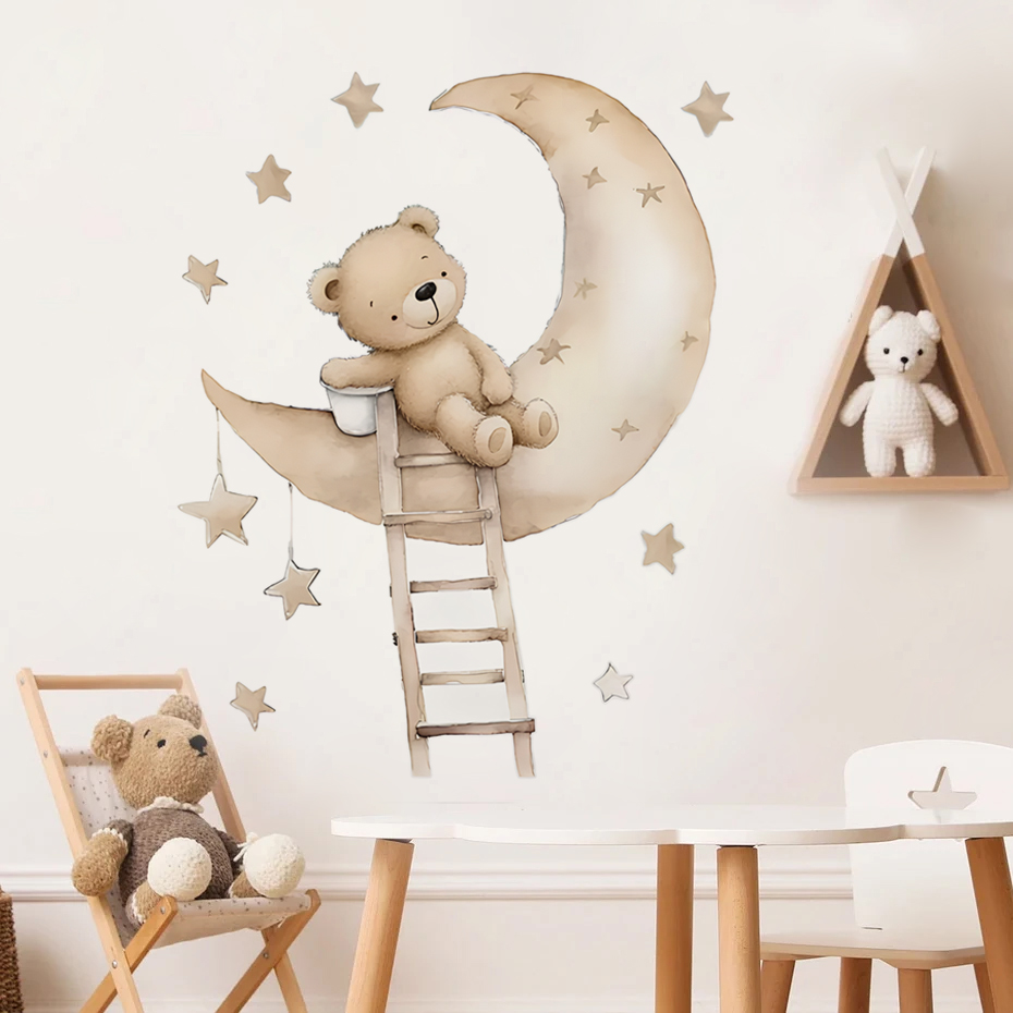 Słodki Miś Gwiazda Chmura Nakl – Baby Nursery Boy recenzja i cena