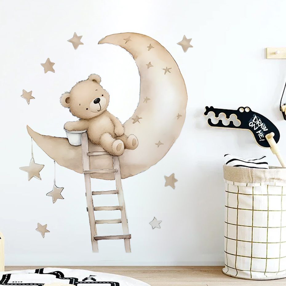 Słodki Miś Gwiazda Chmura Nakl – Baby Nursery Boy recenzja i cena