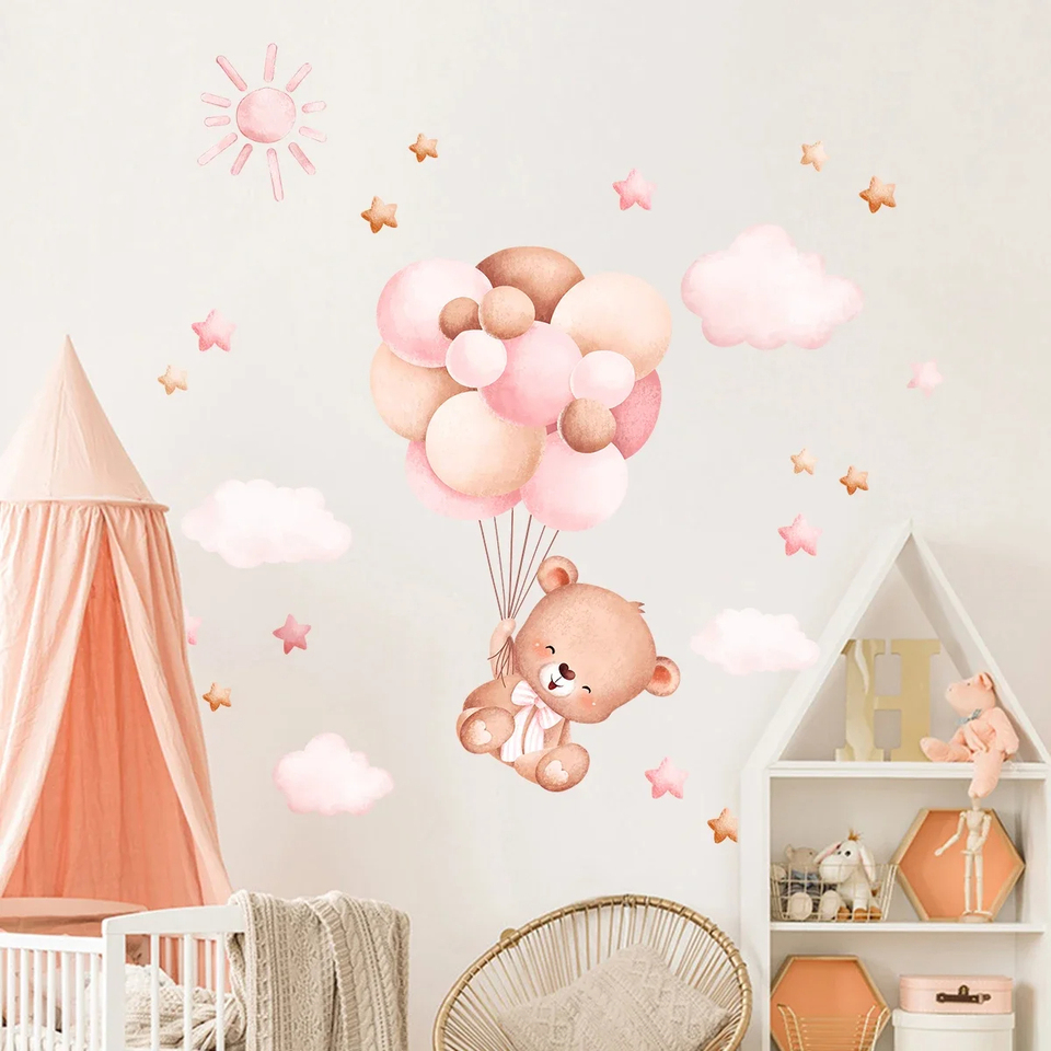 Naklejka na ścianę z motywem a – Baby Girl Nursery Quotes recenzja i cena