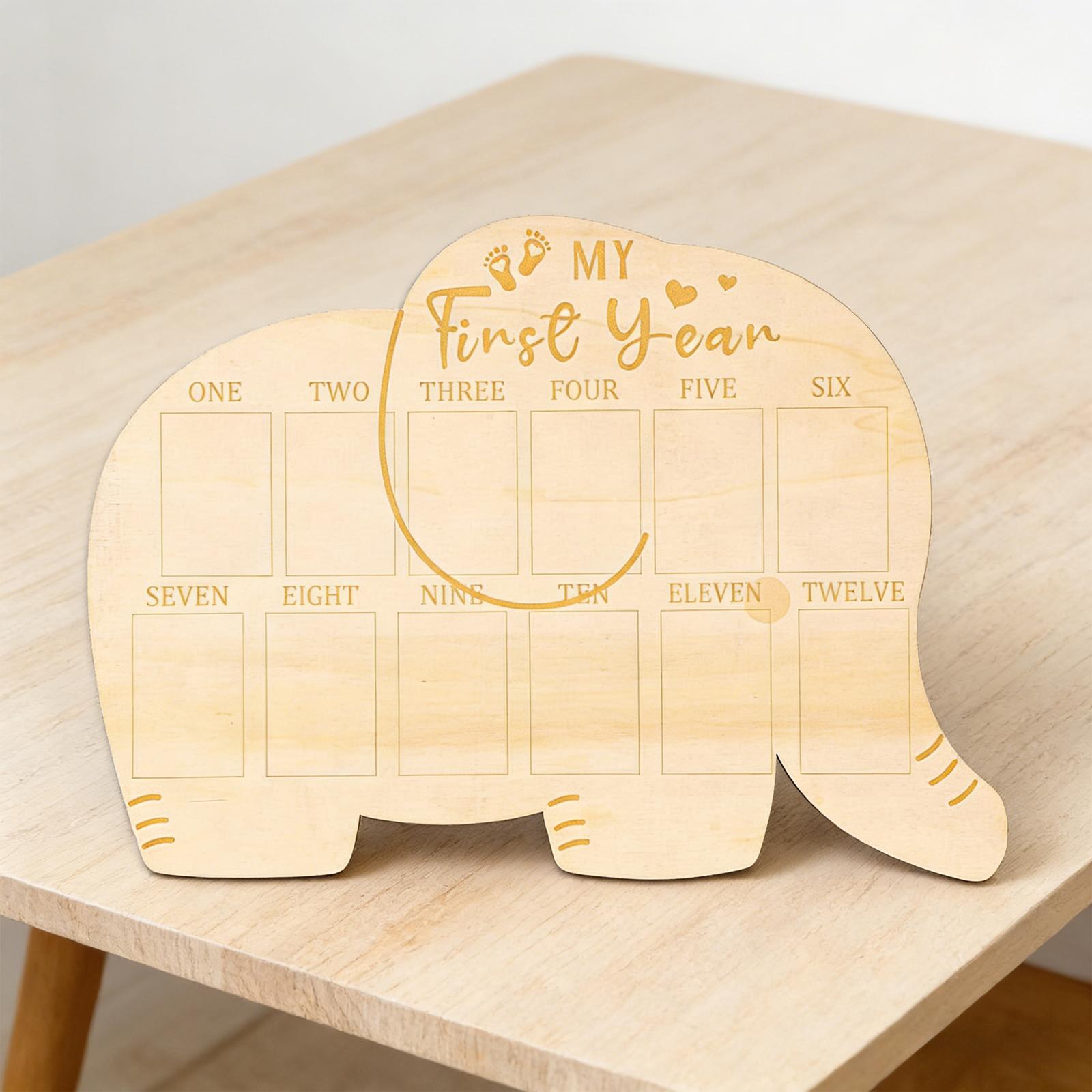 Drewniana tablica do kolażu zd – Baby Nursery Frames recenzja i cena